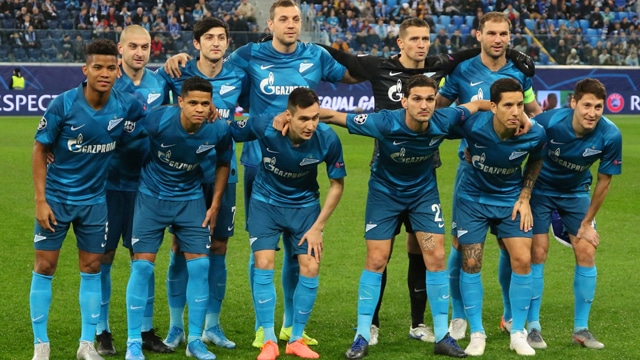 20 de octubre. Pronóstico Zenit San Petersburgo vs Club Brujas - Liga de Campeones