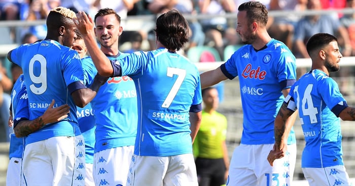 22 de agsto. Pronóstico Napoli vs Venezia - Serie A de Italia