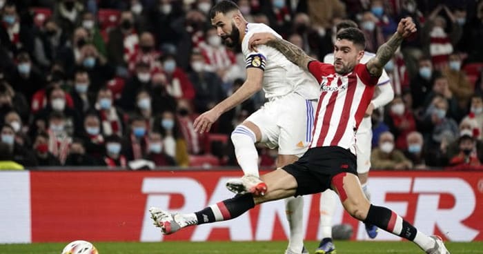 03 de febrero. Pronóstico Athletic Bilbao vs Real Madrid - Copa del Rey Cuartos de Final