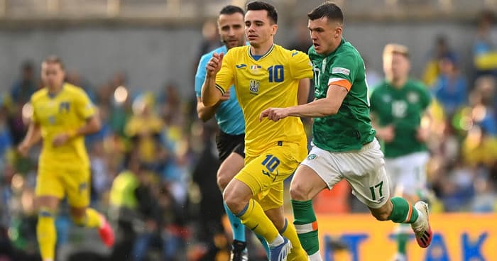 14 de marzo. Pronóstico Ucrania vs Irlanda - UEFA NAtions League