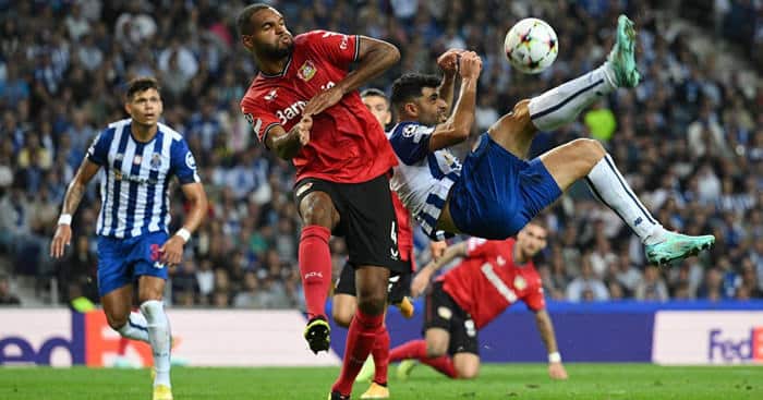 12 de octubre. Pronóstico Bayer Leverkusen vs FC Porto - Liga de Campeones
