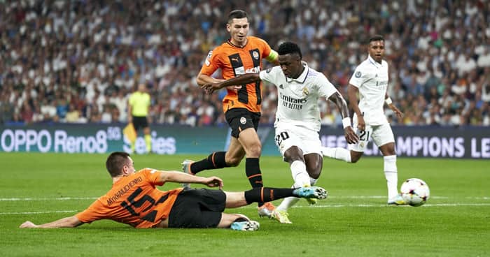 11 de octubre. Pronóstico Shakhtar Donetsk vs Real Madrid - Liga de Campeones