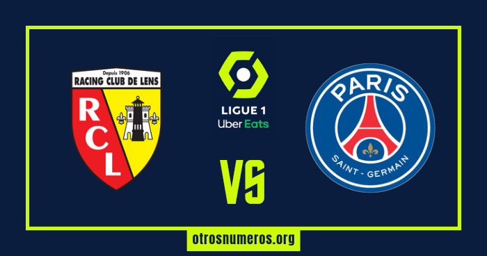 01 de enero. Pronóstico Lens vs PSG - Ligue One de Francia