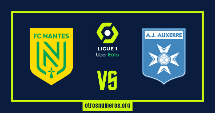 01 de enero. Pronóstico Nantes vs Auxerre - Ligue 1 de Francia