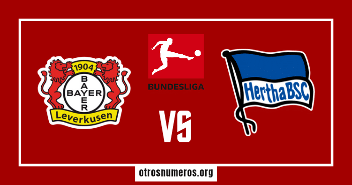 Pronóstico Bayer Leverkusen vs Hertha - Bundesliga Alemana