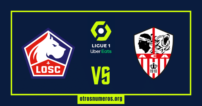 Pronóstico Lille vs Ajaccio, Ligue 1 Francia, 29/04/2023. Otrosnumeros