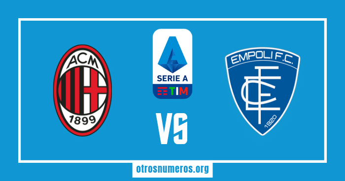 Pronóstico Milan vs Empoli - Serie A Italiana - 07/04/2023