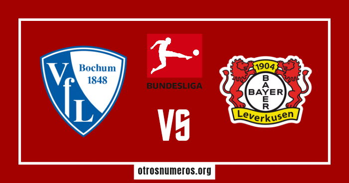 Pronóstico Bochum vs Bayer Leverkusen, Bundesliga, 27/05/2023. Otrosnumeros