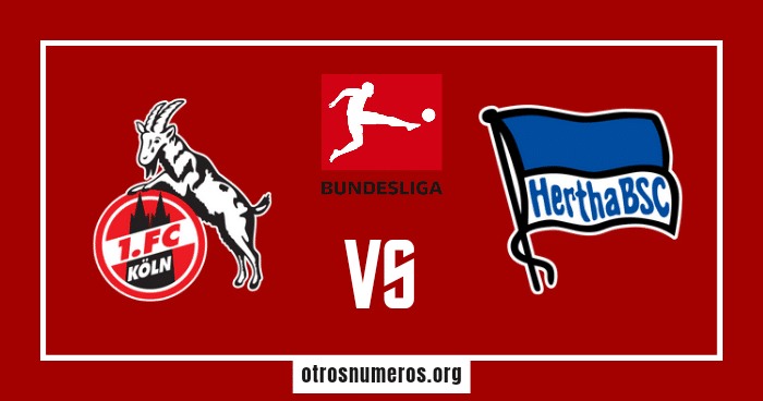 Pronóstico Colonia vs Hertha Berlin, Bundesliga, 12/05/2023. Otrosnumeros