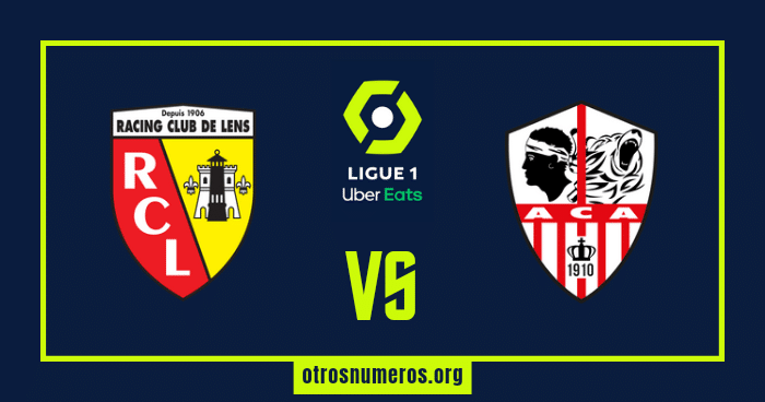 Pronóstico Lens vs Ajaccio, Ligue 1 Francia, 27/05/2023. Otrosnumeros