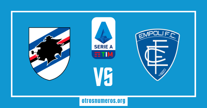 Pronóstico Sampdoria vs Empoli, Serie A, 15/05/2023. Otrosnumeros
