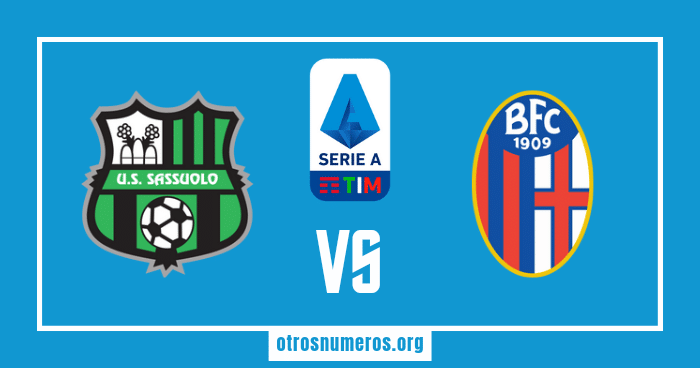 Pronóstico Sassuolo vs Bologna, Serie A, 08/05/2023. Otrosnumeros