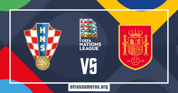 Pronóstico Croacia vs España, Uefa Liga de Naciones,18/06/2023