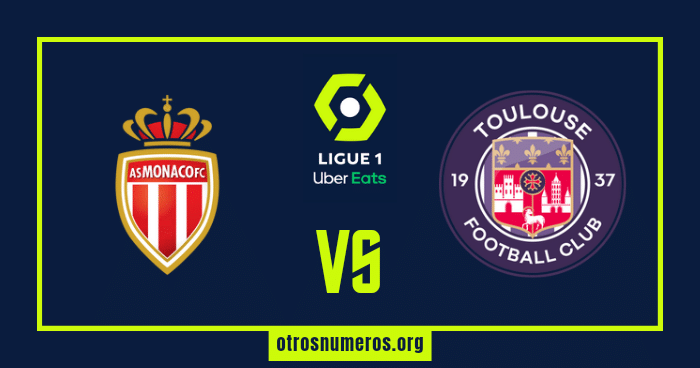 Pronóstico Mónaco vs Toulouse, Liga 1 Francia, 03/06/2023. Otrosnumeros