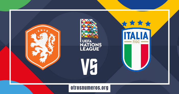 Pronóstico Países Bajos vs Italia, UEFA Liga de Naciones, 18/06/2023