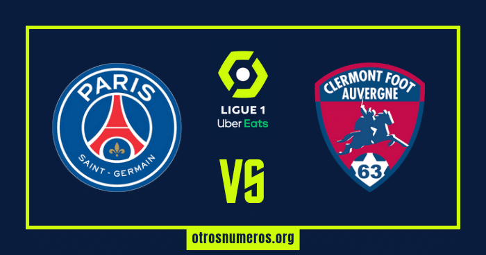 Pronóstico PSG vs Clermont, Ligue 1 Francia, 03/06/2023. Otrosnumeros