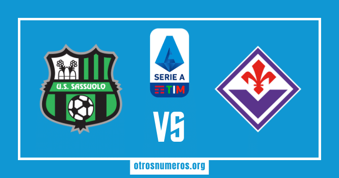 Pronóstico Sassuolo vs Fiorentina, Serie A, 02/06/2023. Otrosnumeros