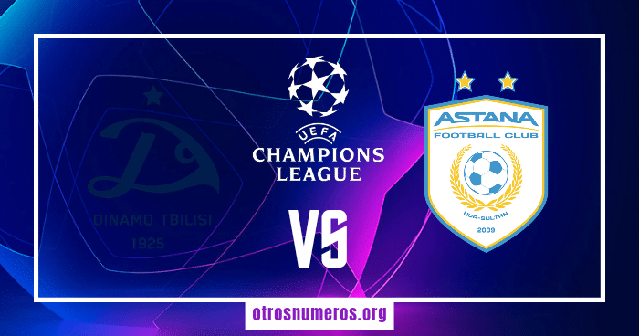 Pronóstico Dinamo Tbilisi vs Astana, Liga de Campeones, 19/07/2023