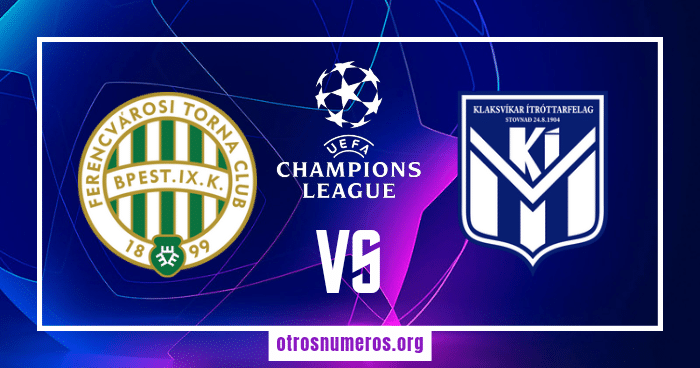 Pronóstico Ferencvaros vs Klaksvik, Liga de Campeones, 19/07/2023
