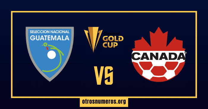 Pronóstico Guatemala vs Canadá, Copa Oro 2023, 01/07/2023