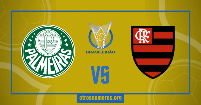 Pronóstico Palmeiras vs Flamengo, Serie A Brasil, 08/07/2023. Otrosnumeros