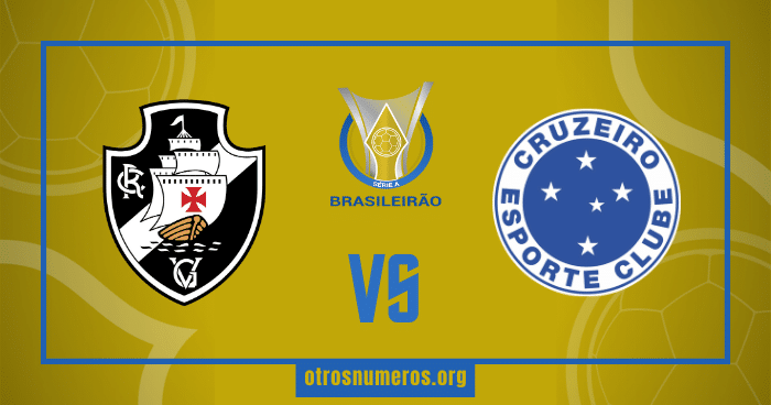 Pronóstico Vasco vs Cruzeiro, Serie A Brasil, 08/07/2023. Otrosnumeros