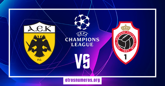 Pronóstico AEK vs Antwerp, UEFA Champions League, 30/08/2023