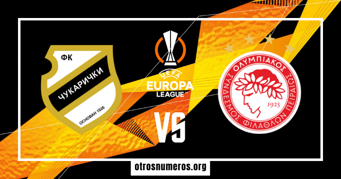 Pronóstico Cukaricki vs Olympiakos, UEFA Europa League, 31/08/2023