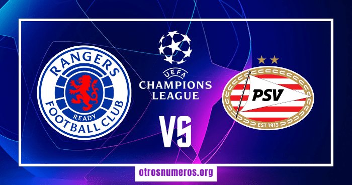 Pronóstico Rangers vs PSV, partido, Playoffs Champions League, 22/08/2023