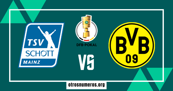 Pronóstico Schott Mainz vs Borussia Dortmund, DFB Pokal, 12/08/2023