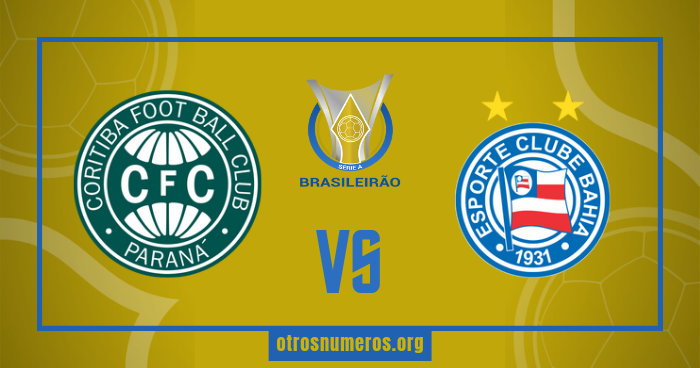 Pronóstico Coritiba vs Bahia Campeonato Brasileño, 14/09/2023