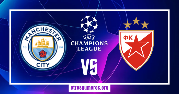 Pronóstico Manchester City vs Estrella Roja, Champions League, 19/09/2023