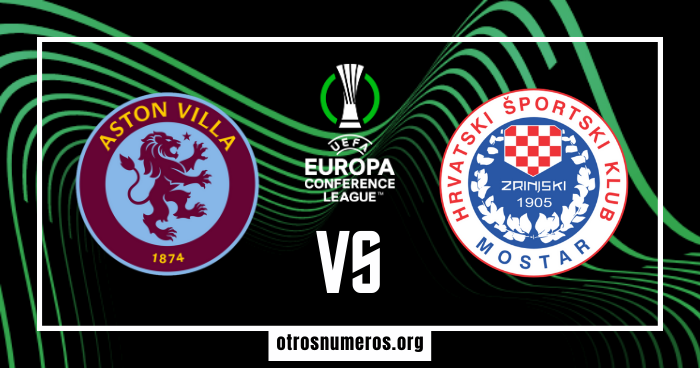 Pronóstico Aston Villa vs Zrinjski jornada 2 de la Europa Conference League