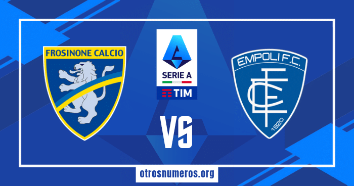 Pronóstico Frosinone vs Empoli | Serie A Italia - 06/11/2023