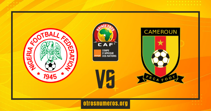 Pronóstico Nigeria vs Camerún | Copa Africana – 27/01/2024