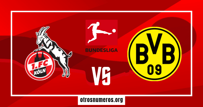 Pronóstico Colonia vs Borussia Dortmund | Bundesliga Alemania – 20/01/2024