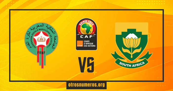 Pronóstico Marruecos vs Sudáfrica | Copa Africana – 30/01/2024