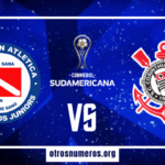 Pronóstico Argentinos Juniors vs Corinthians | Copa Sudamericana – 23/04/2024