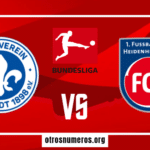 Pronóstico Darmstadt vs Heidenheim | Bundesliga Alemania – 28/04/2024.