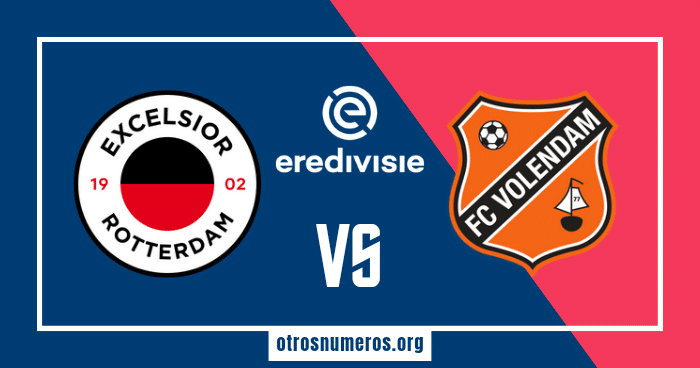 Pronóstico Excelsior vs Volendam | Eredivisie Holanda – 12/04/2024