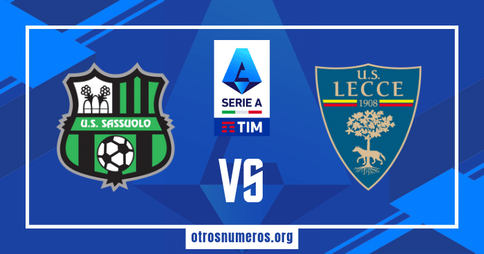 Pronóstico Sassuolo vs Lecce | Serie A Italiana – 21/04/2024
