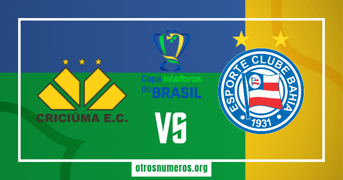 Pronóstico Criciúma vs Bahía | Copa de Brasil – 23/05/2024