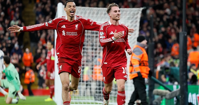 Pronóstico Liverpool vs PSV Eindhoven - Champions League - 26/11/2025